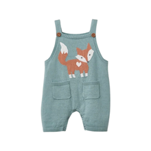 Load image into Gallery viewer, Elegant Baby Fox Shortall - Willow and Bow Boutique
