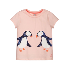 Load image into Gallery viewer, Joules Sparkling Puffin T-Shirt - Willow and Bow Boutique
