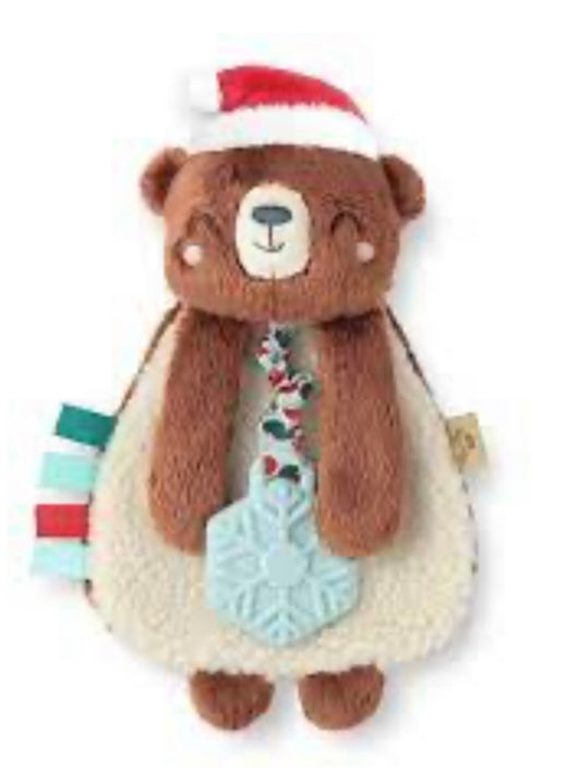 Itzy Ritzy Lovey Holiday Bear Plush & Teether Toy