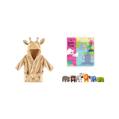 Baby Giraffe Bathtime Gift Set - Willow and Bow Boutique