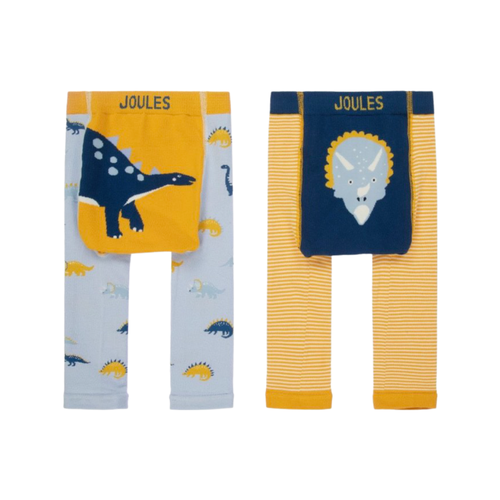 Joules Blue & Yellow Leggings- 2 Pack - Willow and Bow Boutique