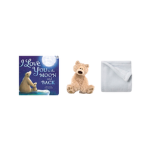 Load image into Gallery viewer, Snuggle &amp; Read Bear Gift Set - Willow and Bow Boutique
