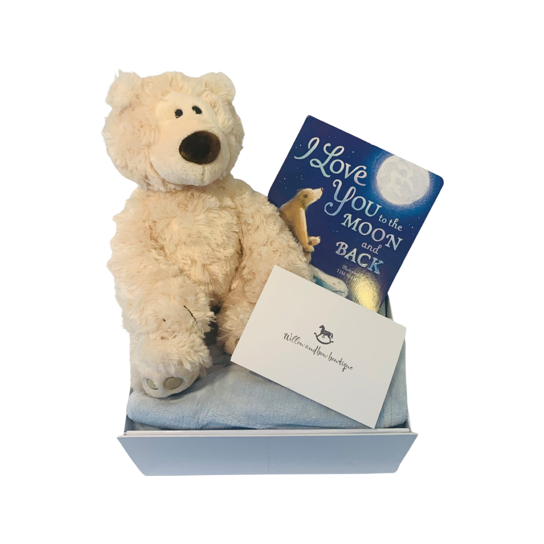 Snuggle & Read Bear Gift Set - Willow and Bow Boutique