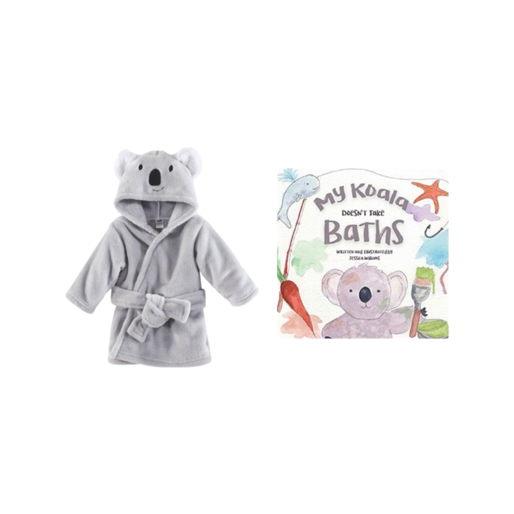 Baby Koala Bathtime Gift Set - Willow and Bow Boutique