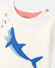 Load image into Gallery viewer, Joules Shark Baby Trouser Set - Willow and Bow Boutique

