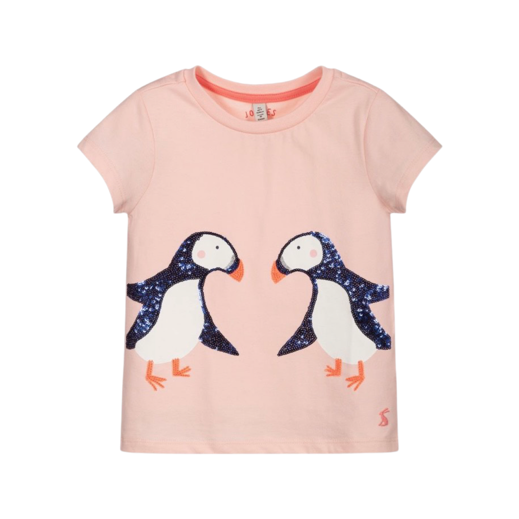 Joules Sparkling Puffin T-Shirt - Willow and Bow Boutique