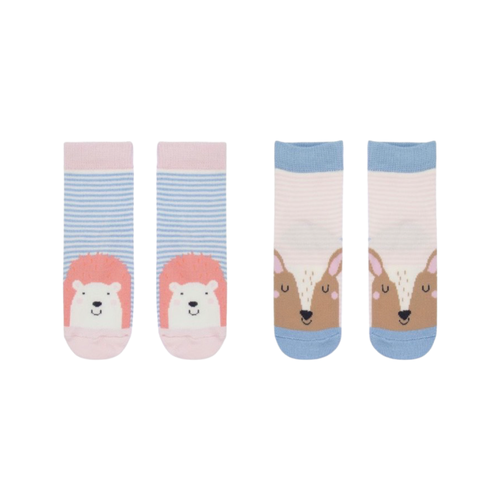Joules Woodland Stripped Bamboo  Socks- 2 Pack - Willow and Bow Boutique